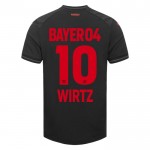 Günstige Fußballtrikots Bayer 04 Leverkusen Florian Wirtz 10 Heimtrikot 2023-24 Kurzarm